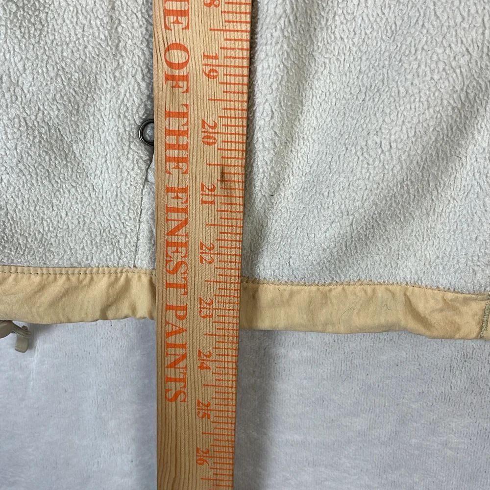 The North Face Denali Women's Cream Fleece Jacket Size S Full Zip Polartec